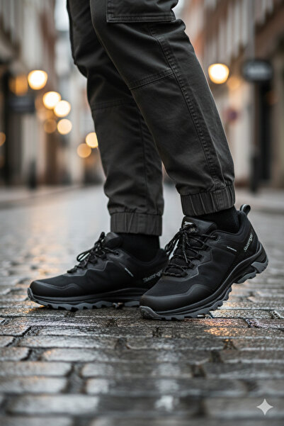 Slazenger Premium İthl Outdoor Erkek Wp Su Geçirmez Lifestyle Ayakkabı Bot Siyah