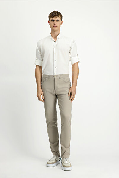 Kiğılı 7 Drop slim fit Dar croială material elastic Pantaloni din pânză / chino