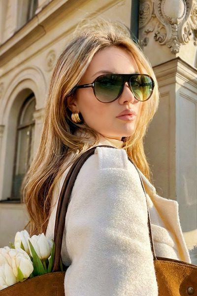 Chunky Frame Celly Unisex Framed Smoked Anthracite Sunglasses