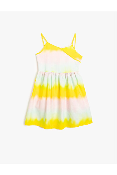 Koton Rochie cu bretele multicolore din bumbac