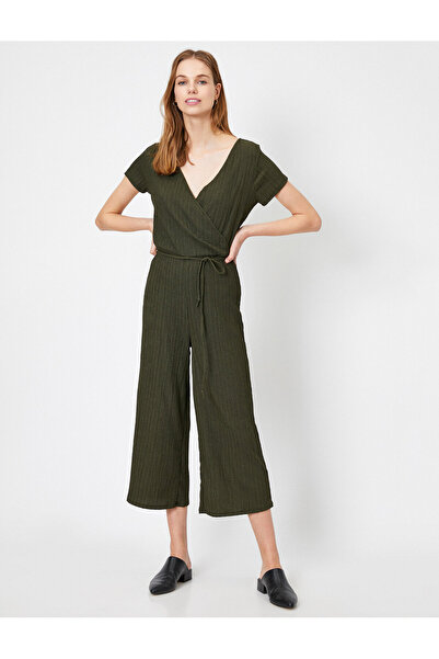 Koton Γυναικείο Χακί Φόρεμα