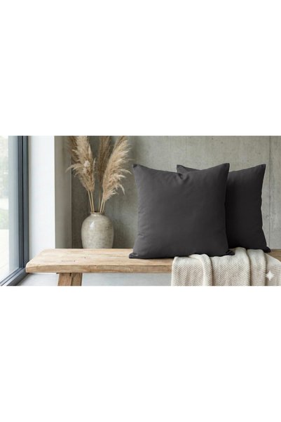 Sabia Soft Touch 100% Cotton 70X70Cm Square Pillowcase & Cushion Cover Set of 2