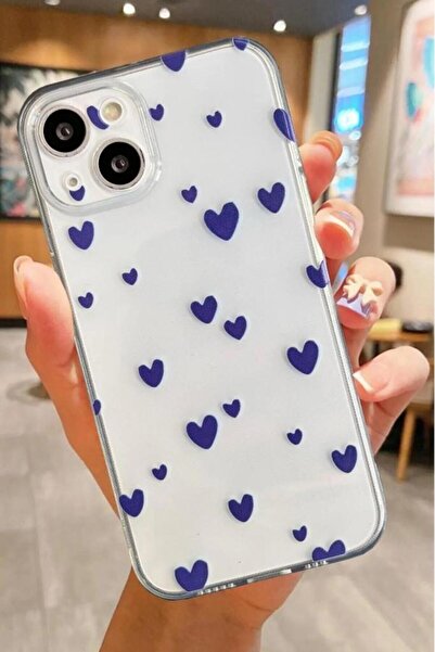 3GEN CASE İphone 15 Plus-İphone 14 Plus Uyumlu Desenli Şeffaf Silikon Kılıf
