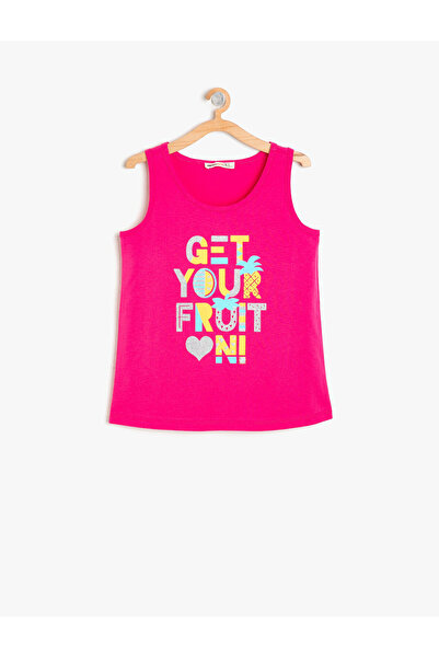 Koton قميص داخلي مطبوع مكتوب