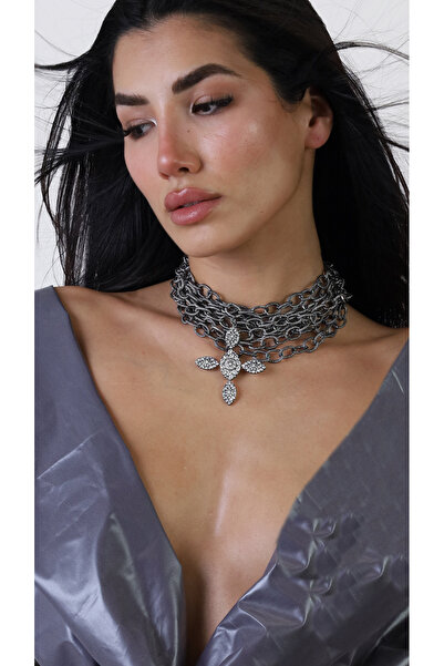 Bayemeyc STREGA ÇOKLU ZİNCİR KOLYE