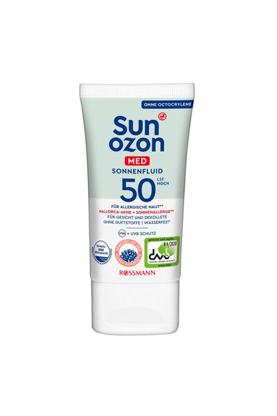 SunOzon Yüz Güneş Kremi Spf 50 50 ml
