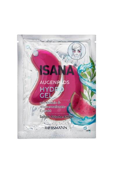 ISANA Göz Altı Pedi Hidrojel Kafein & Karpuz 1 Çift