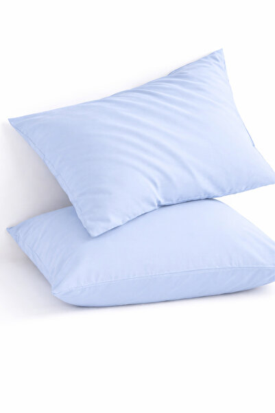 İz Home مجموعة غطاء وسادة رانفورس باللون الأزرق الأساسي |   2 قطعة |   (50×70...