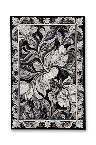 Rugs Modern Halı SDT Oyulmuş Taş Desenli Dokuma Taban Modern Dekoratif Halı s...