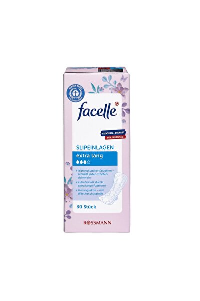Facelle Slip Extra Long 30 Pieces Daily Pads