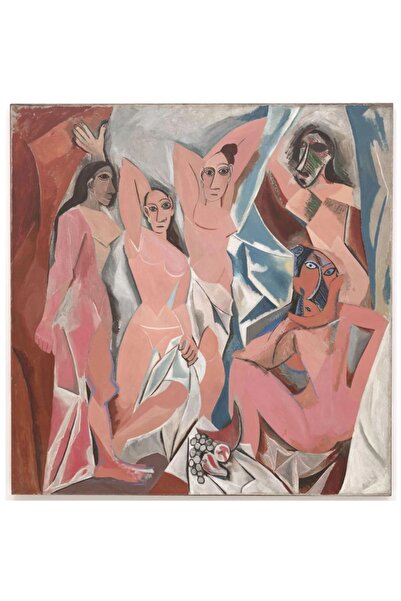 wombhobby Picasso Avignonlu Kızlar Sayılarla Boyama Seti 40x50 Cm Çerçeveli (...