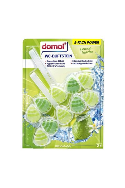 DOMOL Wc Kokusu Klozet Blok Limon Ferahlığı 110 gr