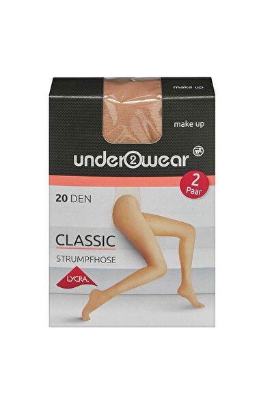 Underwear Chiloți Lycra Ciorapi Subțiri 20 Den, Culoarea Pielei Mărimea 44/46