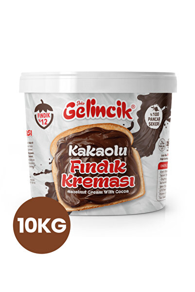 Gelincik Kahvaltılık Sürülebilir Doğal Katkısız 10kg Özel Üretim Kakaolu Fınd...