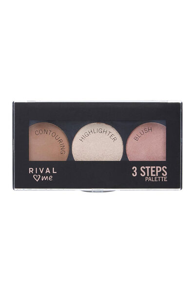 Rival Loves Me Paleti 3 Steps 10 gr Pudra