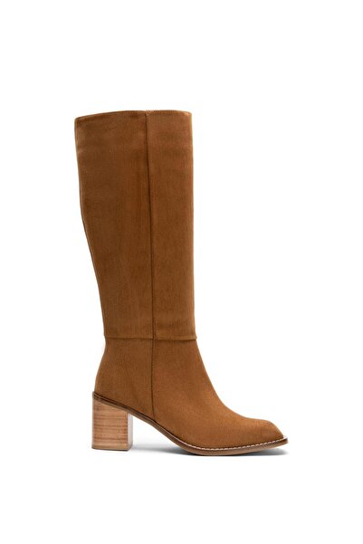 EMIENZA Celia Küt Burun Süet Kadın Çizme