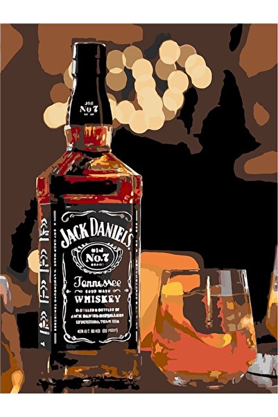 wombhobby Jack Sayılarla Boyama Seti 40x 50 Cm ( Tuval Şasesine Gerili)