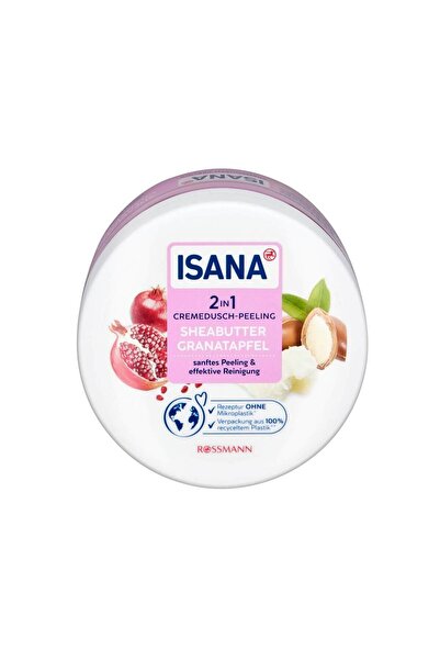 ISANA Vücut Peelingi Nar ve Shea Yağı 2IN1 200ML