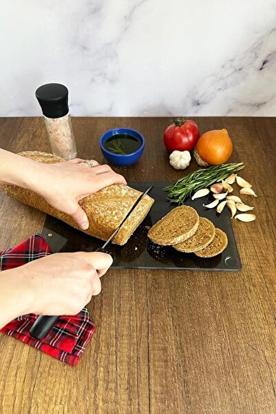 Mayaglory 25x35 Füme Cam Kesme Panosu Doğrama Tahtası