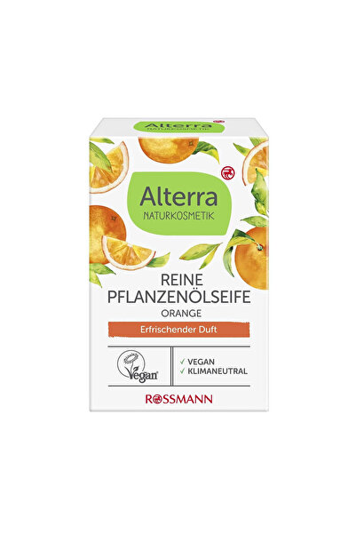 Alterra صابون عشبي 100% بزيت البرتقال الطبيعي 100 غ