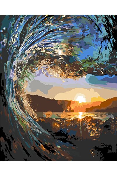 wombhobby Rio De Jenario Sayılarla Boyama Seti 80x100 Cm Çerçeveli (Kasnağa )...