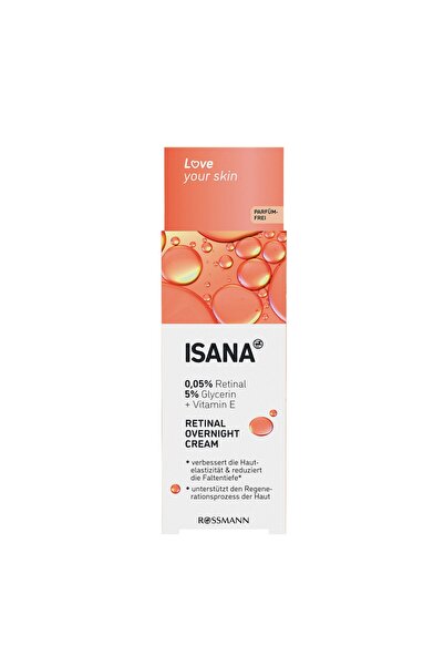 ISANA Gece Bakım Kremi Retinal 50 ml