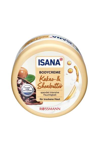 ISANA Vücut Kremi Shea Yağı&kakao Içerikli Kuru Ciltler Için 500 Ml -