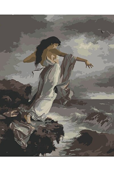 wombhobby Tanrıçanın Aşkı Sayılarla Boyama Seti 60x75 Cm Çerçeveli (Kasnağa )...