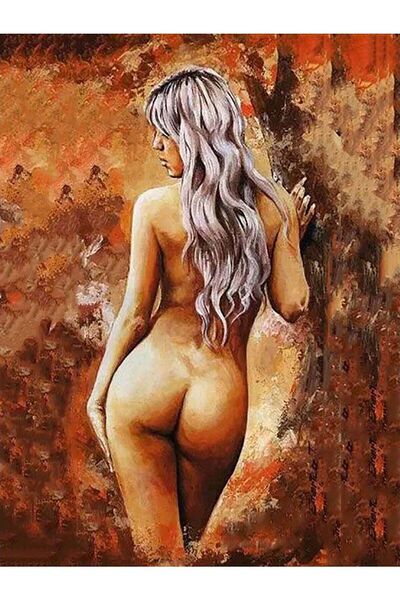 wombhobby Çekim 2 Sayılarla Boyama Seti 40x50 Cm (TUVALE GERİLİ)