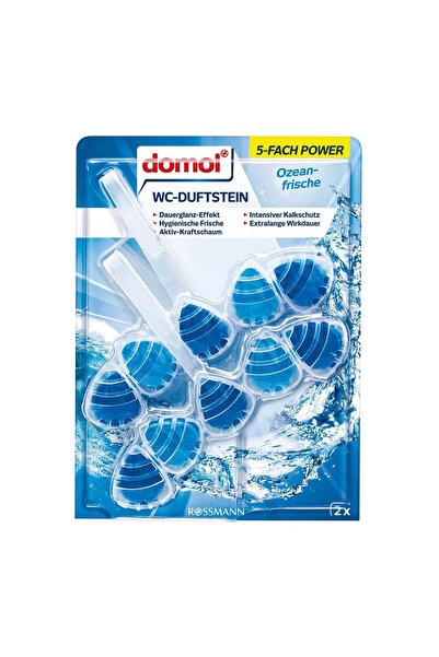 DOMOL Wc Kokusu Klozet Blok Okyanus Ferahlığı 110 gr