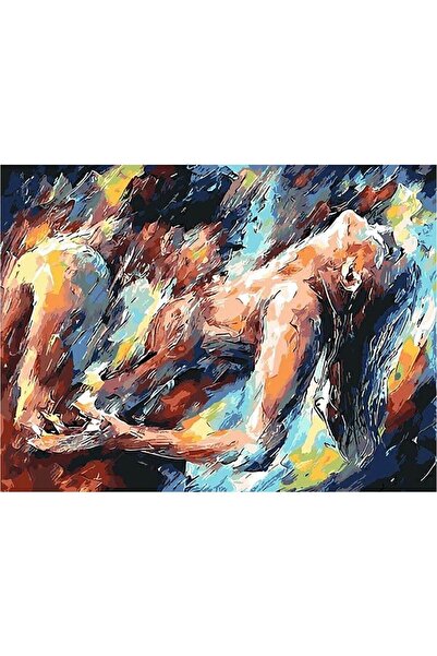 wombhobby Arzu Sayılarla Boyama Seti 40x 50 Cm (TUVALE GERİLİ)