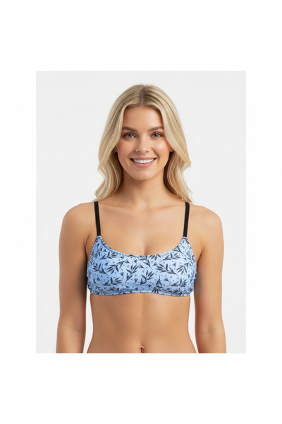 BONBON Women's Wire Free Unsupportive Scoop Bralet Bra Bb2113