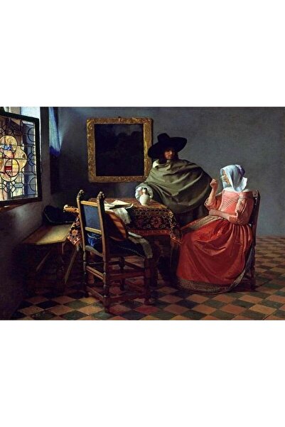 wombhobby Rönesans Sayılarla Boyama Seti(40x50 Cm Tuval Şasesine Gerili)