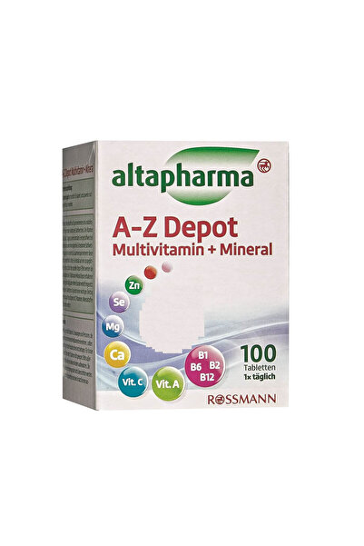 Altapharma Multivit Mineral A-Z Tablet 100'lü 138 gr