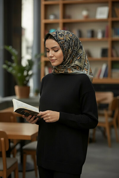 Onur وشاح - وشاح ناعم من القطن بنمط عرقي للنساء