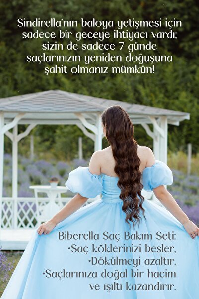 Mecitefendi Biberiye Saç Bakım Seti Biberella - Biberiye Suyu Saç Toniği (2 ADET) Biberiye Şampuan 150 ml