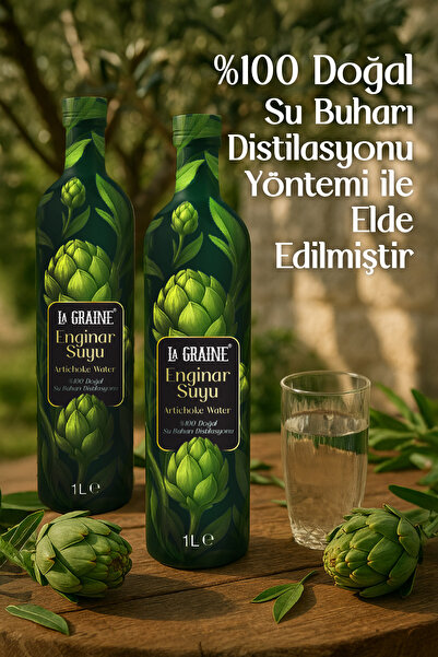 LA GRAINE Enginar Suyu 1 Lt (2 Adet)