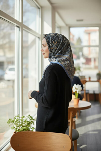 Onur Scarf - Women's Cotton Ethnic Patterned Soft Scarf