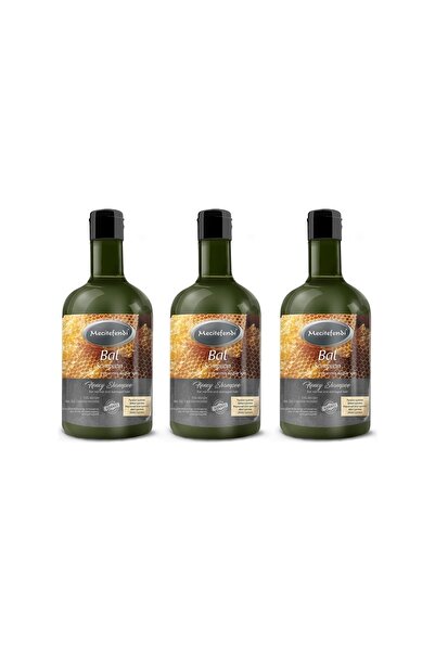 Mecitefendi 400 مل مجموعة شامبو بخلاصة العسل والقمح مكونة من 3 قطع