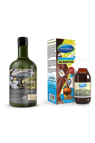 Mecitefendi Ardıç Katranı Şampuan 400 ml (1 Adet)+ Saç Bakım Yağı (1 Adet)