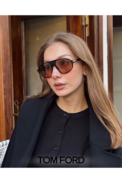 Tom Ford Unisex güneş gözlüğü tf1178 erol 56e 58-16 (Photochromic), Siyah Asetat Çerçeve, Sarı Lens