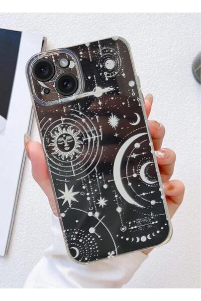 3GEN CASE İphone 15 Plus-İphone 14 Plus Uyumlu Desenli Şeffaf Silikon Kılıf