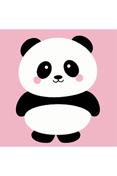 wombhobby Ayıcık Sayılarla Boyama Seti 20x20 Cm Çerçevesiz RULO ( Kasnaksız )