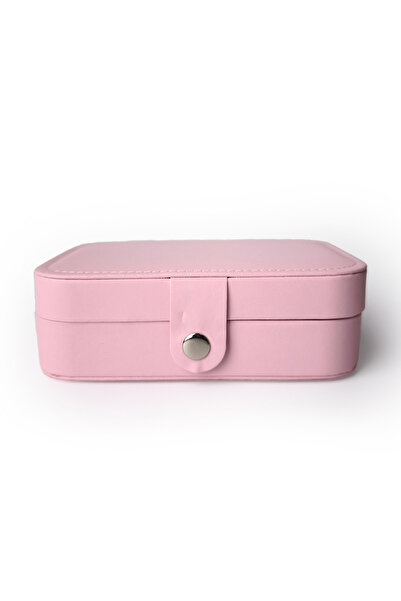 Ecrou Compartmented Jewelry Box Pink 16 X 11 X 6 cm