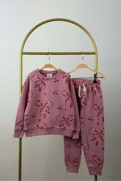 Booni Jooni طقم رياضي ريبون مطبوع