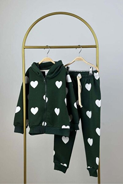 Booni Jooni Σετ αθλητικής φόρμας με φερμουάρ καρδιάς