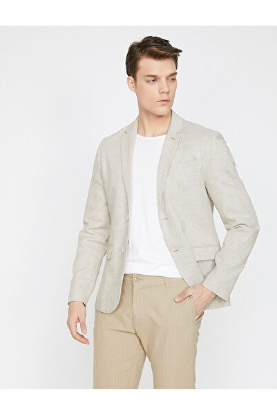 Koton Jachetă blazer cu buzunar