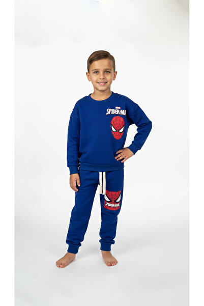 Booni Jooni طقم بدلة رياضية مطبوعة من مارفل سبايدر مان