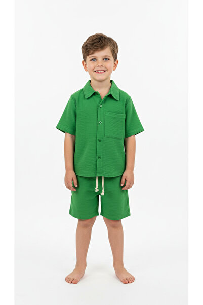 Booni Jooni Set pantaloni scurți din in