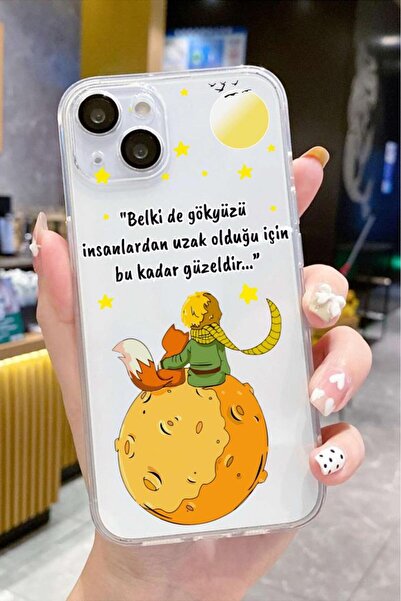 3GEN CASE İphone 15 Plus-İphone 14 Plus Uyumlu Desenli Şeffaf Silikon Kılıf